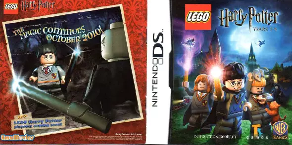 manual for LEGO Harry Potter - Years 1-4